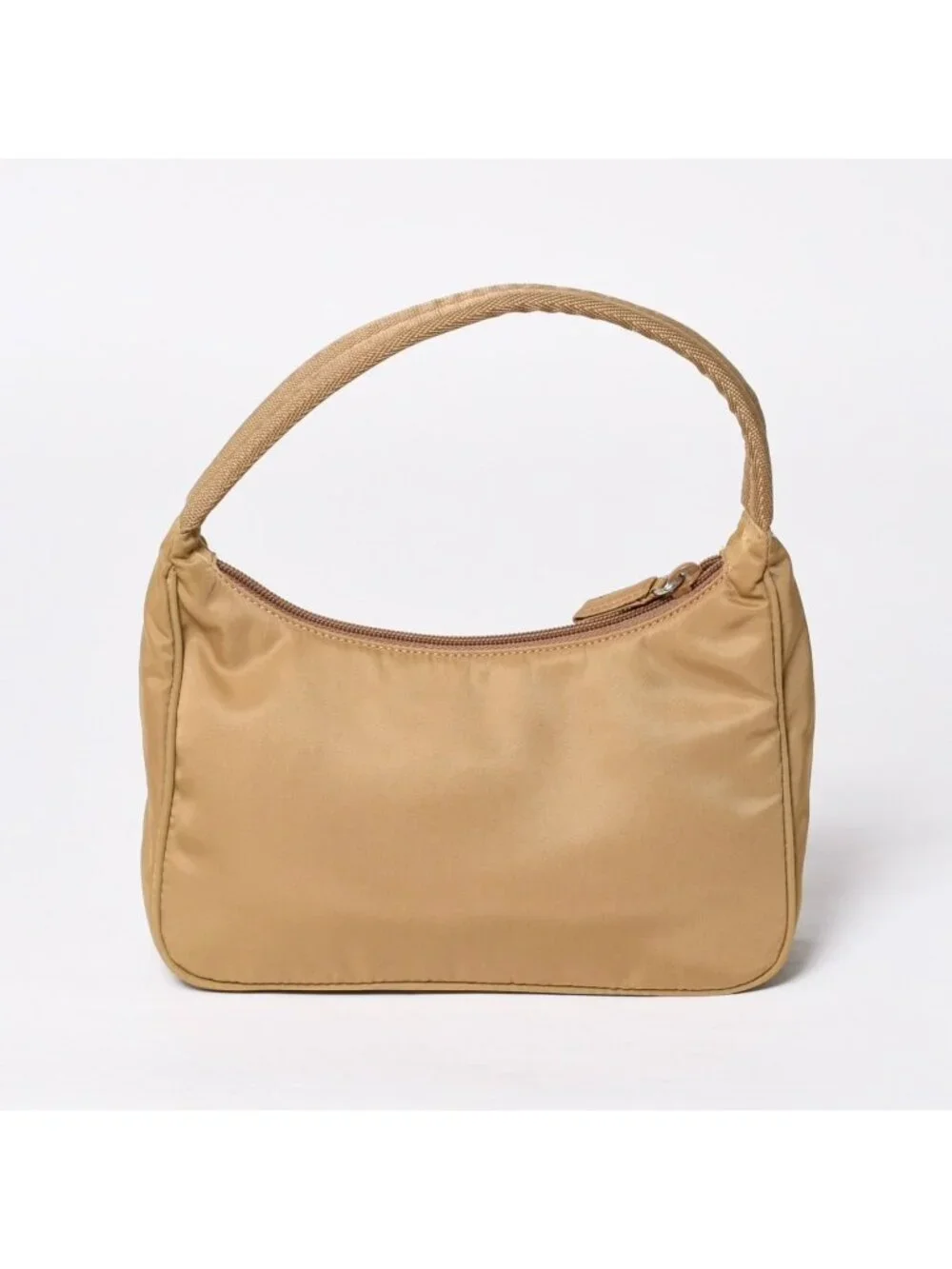 Prada Hobo Nylon Beige
